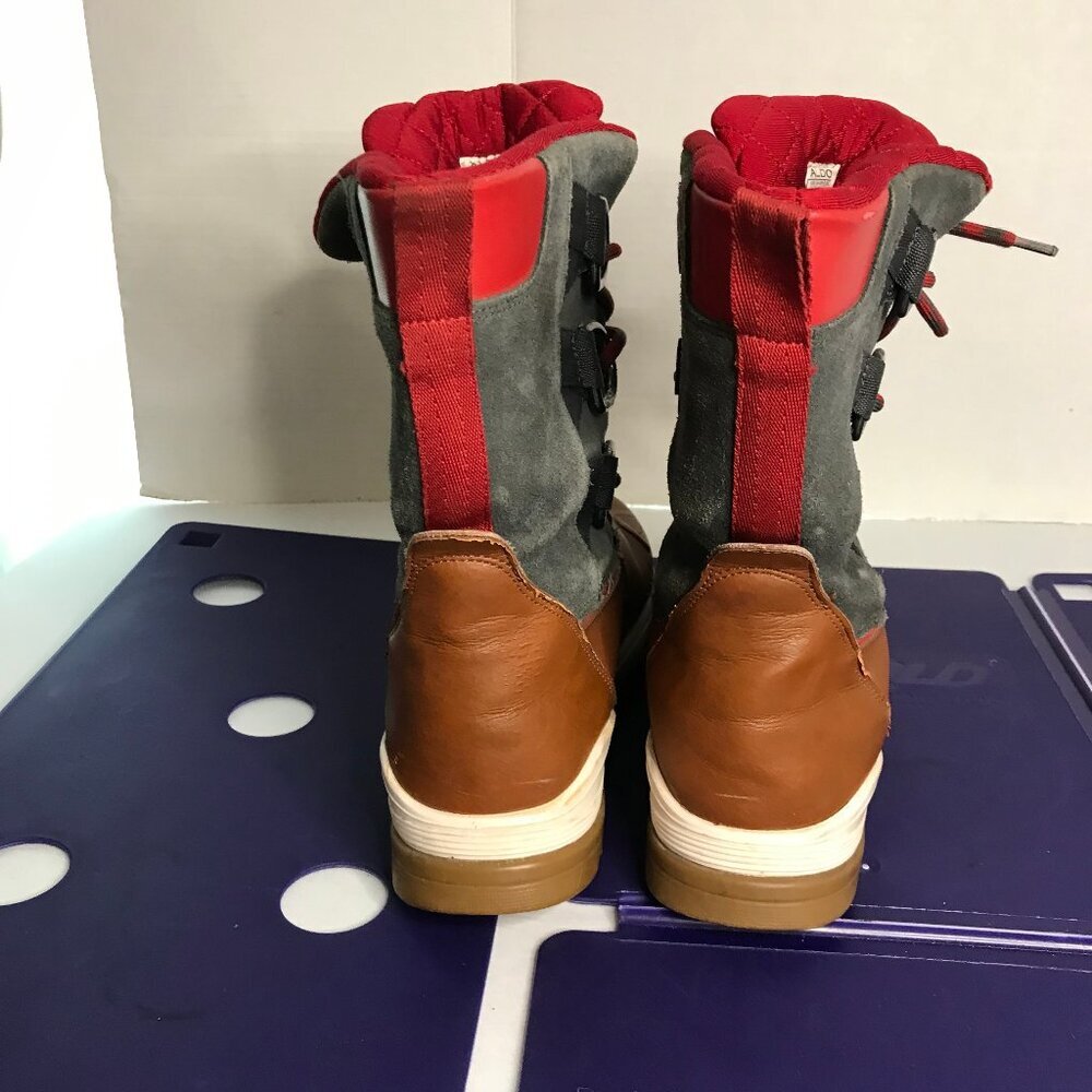ALDO WOMENS SUEDE DUCK BOOT SIZE 9 - Picture 4 of 7